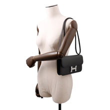 Load image into Gallery viewer, HERMES Constance Elan Miroir Black Epsom
