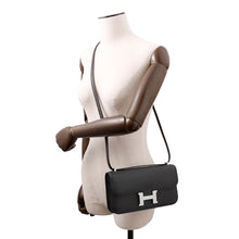 Load image into Gallery viewer, HERMES Constance Elan Miroir Black Epsom
