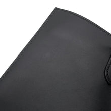 将图像加载到图库查看器中，HERMES Potential Plus Black Swift Leather
