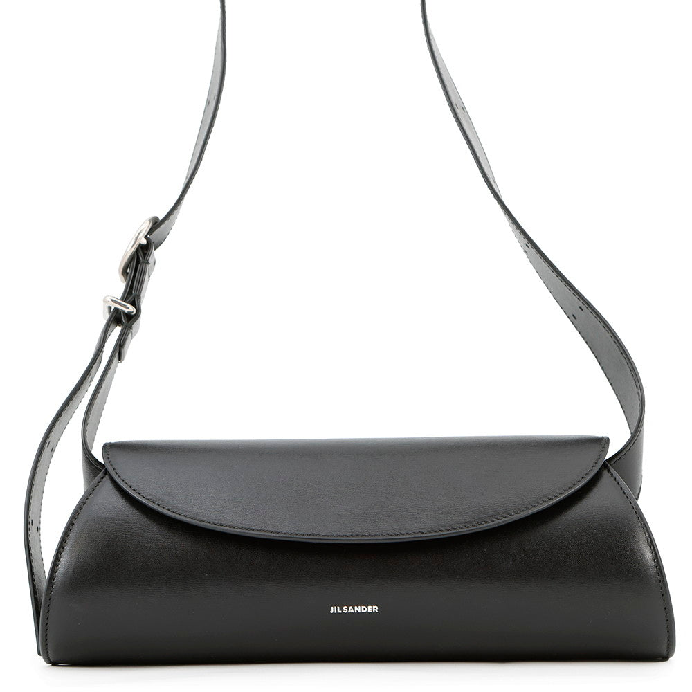 JIL SANDER Cannoli BlackJ07WD0023 Calf Leather Size Small