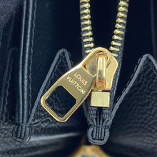 将图像加载到图库查看器中，LOUIS VUITTON Zippy Wallet NoirM61864 Monogram Empreinte Leather
