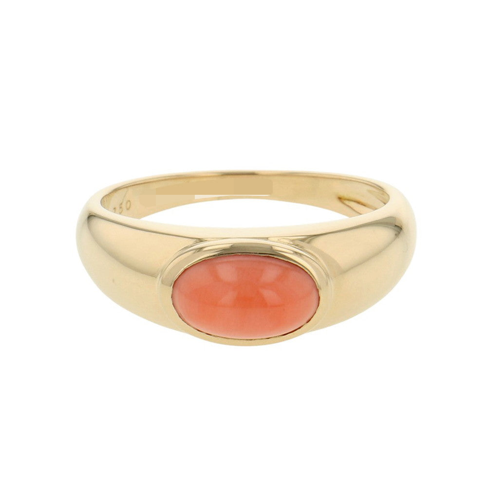 Van Cleef & Arpels Ring Size Approximately No. 12 18K Yellow Gold