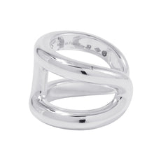 将图像加载到图库查看器中，HERMES Osmoz Ring Size GM/53/#13 SV925
