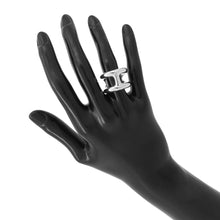 将图像加载到图库查看器中，HERMES Osmoz Ring Size GM/53/#13 SV925
