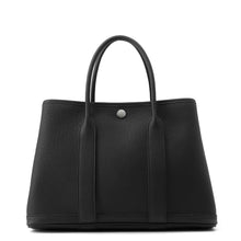 Load image into Gallery viewer, HERMES Garden Party Black Negonda Leather Size TPM
