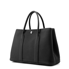 Load image into Gallery viewer, HERMES Garden Party Black Negonda Leather Size TPM
