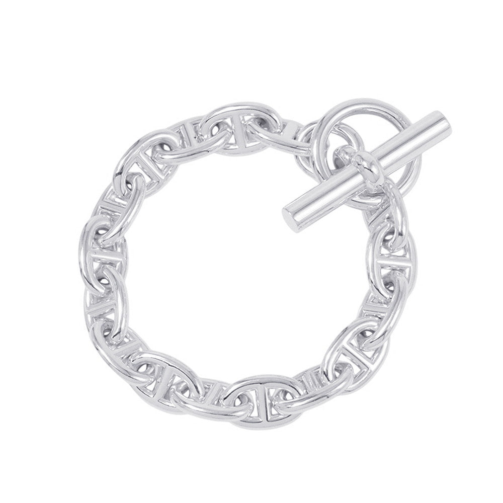 HERMES Chaine d'Ancre Bracelet 16 frames Size PM SV925