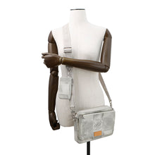 将图像加载到图库查看器中，LOUIS VUITTON Trio Messenger GrayN50068 Damier Salt
