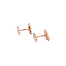 将图像加载到图库查看器中，HERMES Chaine d&#39;Ancre Farandole Earrings Size TPM 18K Pink Gold
