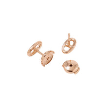 Load image into Gallery viewer, HERMES Chaine d&#39;Ancre Farandole Earrings Size TPM 18K Pink Gold
