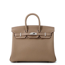 将图像加载到图库查看器中，HERMES Birkin Etoupe Togo Leather Size 25
