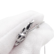 将图像加载到图库查看器中，GRAFF Double Butterfly Silhouette PendantRGP745 18K White Gold
