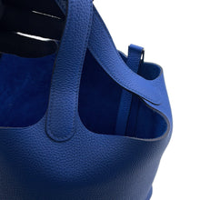 Load image into Gallery viewer, HERMES Picotin Lock Blue france Taurillon Maurice Size PM

