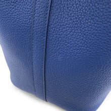 Load image into Gallery viewer, HERMES Picotin Lock Blue france Taurillon Maurice Size PM
