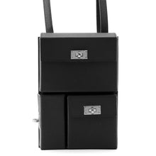 将图像加载到图库查看器中，HERMES Kelly Multi Pocket Black Epsom
