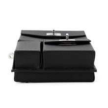 将图像加载到图库查看器中，HERMES Kelly Multi Pocket Black Epsom
