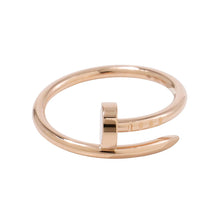 将图像加载到图库查看器中，CARTIER Juste Un Clou Ring Small Size 50B4225800 18K Pink Gold
