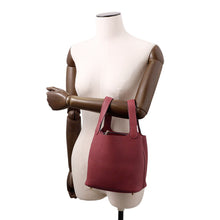 将图像加载到图库查看器中，HERMES Picotin Padlock Rouge H Taurillon Clemence Size PM
