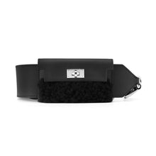 将图像加载到图库查看器中，HERMES Bandouliere Kelly Pocket Black Swift Leather Mouton
