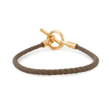 Load image into Gallery viewer, HERMES Glenna Bracelet Etoupe Swift Leather
