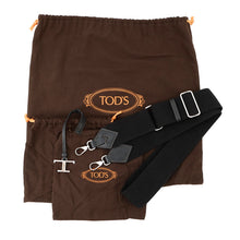 Load image into Gallery viewer, TOD’S Ron Herman collaboration handbag Black4011100175 Leather Size micro
