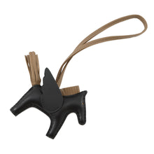 Load image into Gallery viewer, HERMES Rodeo Pegasus Black/Etoupe Lambskin Size PM
