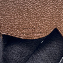 Load image into Gallery viewer, HERMES Petit Ash Bag Charm Dog Magnolia/Brown Taurillon Clemence Chevre
