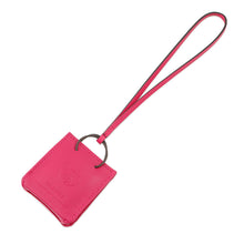 Load image into Gallery viewer, HERMES SacOrange Bag Charm Rose mexico Lambskin
