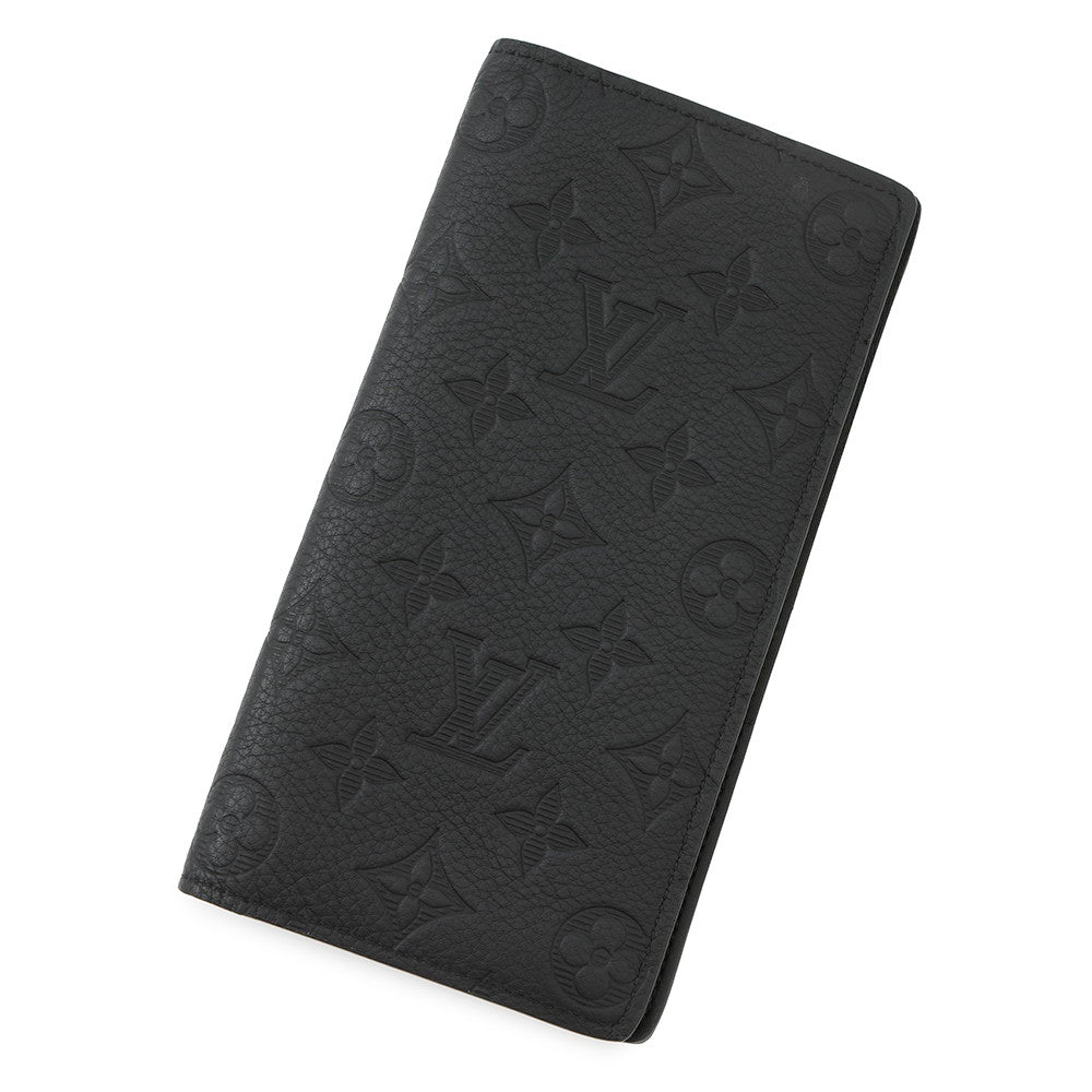 LOUIS VUITTON Portefeuille Brazza NoirM62900 Monogram Shadow
