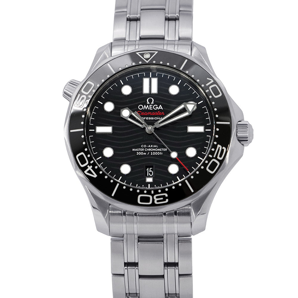 OMEGA Seamaster Diver 300M Co-Axial W42mm Stainless Steel Black Dial210.30.42.20.01.001