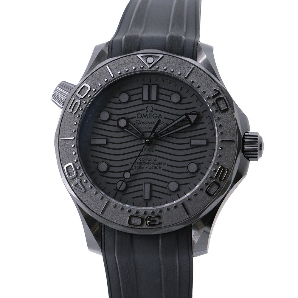 OMEGA Seamaster Diver 300 Co-Axial Master Chronometer BlackBlack W43.5mm Ceramic Rubber Black Dial210.92.44.20.01.003