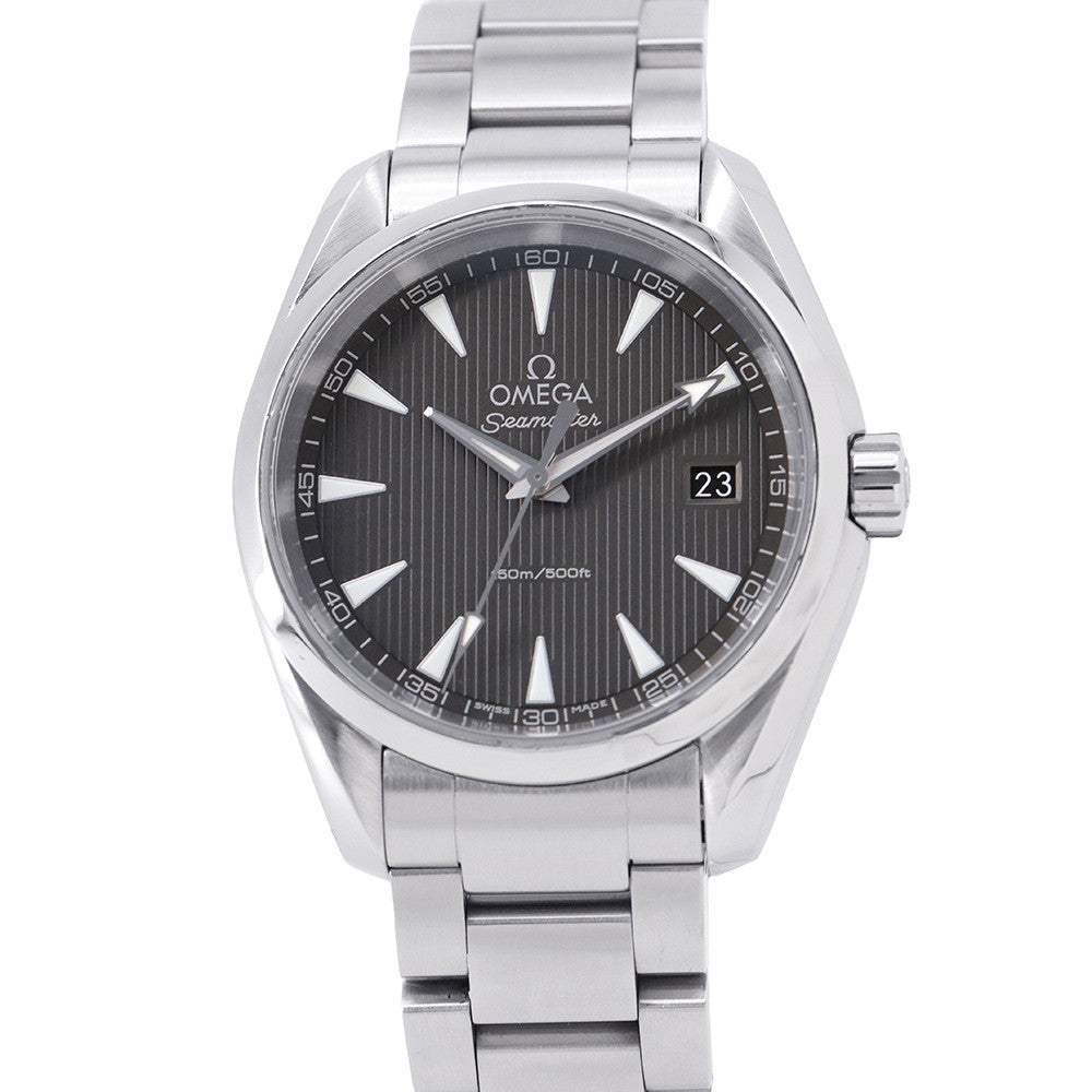 OMEGA Seamaster Aqua Terra 150M Date W38.5mm Stainless Steel Gray Dial231.10.39.60.06.001