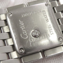 将图像加载到图库查看器中，CARTIER PANTHERE Ryuban W16.6mm Stainless Steel White Shell DialW61001T9
