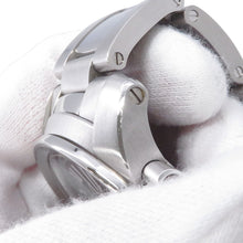 将图像加载到图库查看器中，CARTIER Calibre de Cartier W42mm Stainless Steel Black DialW7100016
