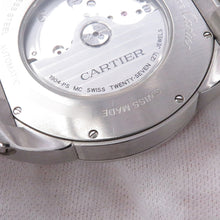 将图像加载到图库查看器中，CARTIER Calibre de Cartier W42mm Stainless Steel Black DialW7100016
