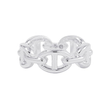 将图像加载到图库查看器中，HERMES Chaine d&#39;Ancre Anchene Ring Size PM/51/#11 SV925
