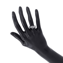 将图像加载到图库查看器中，HERMES Chaine d&#39;Ancre Anchene Ring Size PM/51/#11 SV925
