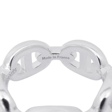 将图像加载到图库查看器中，HERMES Chaine d&#39;Ancre Anchene Ring Size PM/51/#11 SV925
