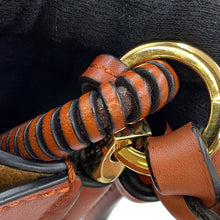 Load image into Gallery viewer, LOEWE Gate Bucket Anagram Logo 2-Way Brown329.56.Z85 Calf Leather
