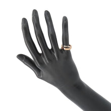 将图像加载到图库查看器中，CARTIER Be Love Half Diamond Ring Size 46/#6B4094300 K18PG K18WG
