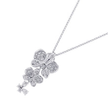 Load image into Gallery viewer, Monnickendam Diamond Flower Design Necklace Pt850 Pt900
