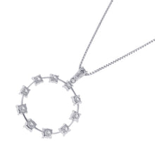 将图像加载到图库查看器中，MONNICKENDAM Monnickendam Circle Diamond Necklace Pt850 Pt900
