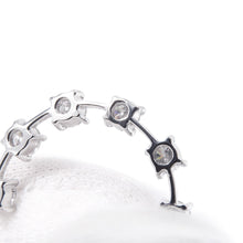 将图像加载到图库查看器中，Monnickendam Circle Diamond Necklace Pt850 Pt900
