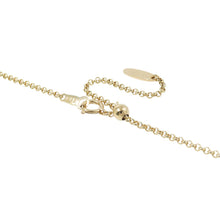 将图像加载到图库查看器中，Monnickendam English Rose 7 Motif Diamond Station Necklace 18K Yellow Gold
