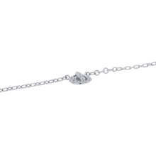 Load image into Gallery viewer, Monnickendam 7 Motif Diamond Station Necklace 18K White Gold

