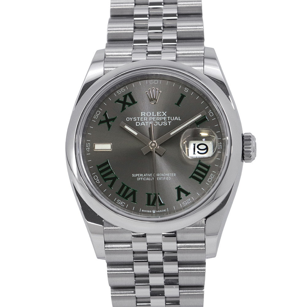 ROLEX Datejust 36 W36mm Stainless Steel Slate Dial126200