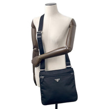 Load image into Gallery viewer, PRADA Shoulder Bag BlackVA0563 Nylon

