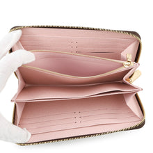 将图像加载到图库查看器中，LOUIS VUITTON Zippy Wallet Rose BallerineM41894 Monogram
