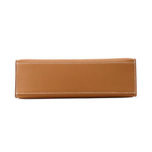 将图像加载到图库查看器中，HERMES PochetteKelly Gold Swift Leather
