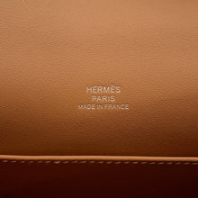 将图像加载到图库查看器中，HERMES PochetteKelly Gold Swift Leather
